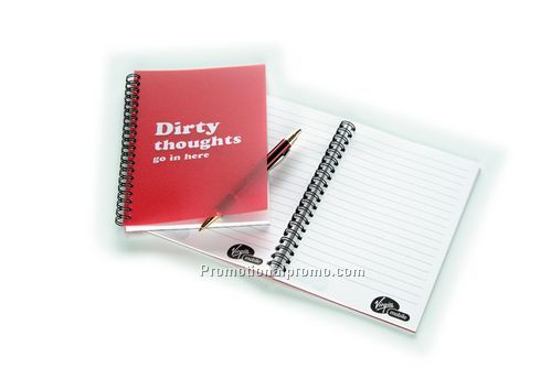 8.5 X 11 - 50 SHEET JAY JOURNALS WITH TRANSLUCENT PLASTIC COVER