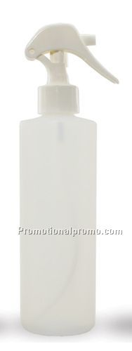 8oz Frosted Cylinder Trigger Spray Bottle