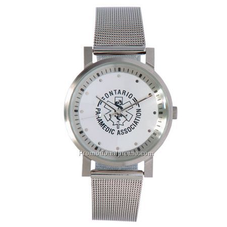 ALPHA Unisex - White Dial