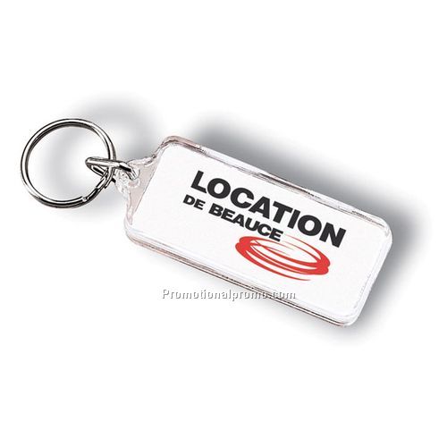 Acrylic slim Key Tag