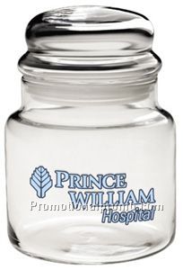 Apothecary Jar w/Dome Lid - 16 oz.