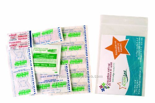 Assorted Bandages Kit-with Custom Printed Insert