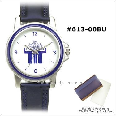 Blue rim & blue leather