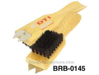 Caddie shoe brush