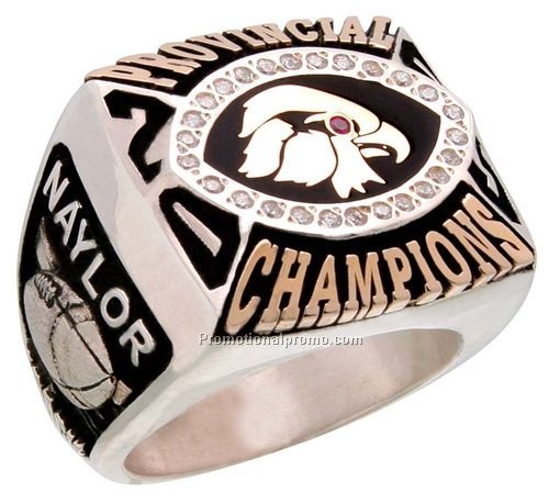 Champion Jumbo Top with multiple stone settings jewelry