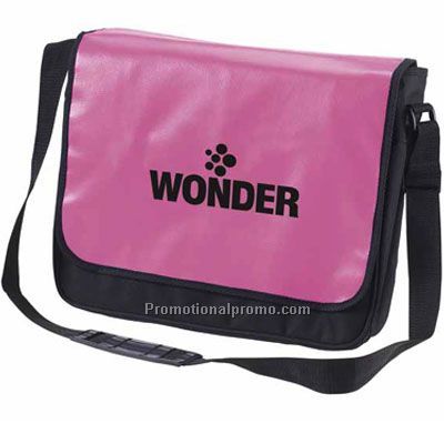 Comfort Messenger Bag - Pink/Printed