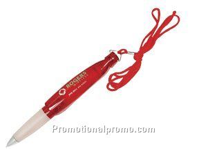 Companion pen with lanyard