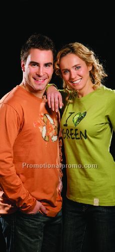 Crew Neck T-Shirt Long Sleeve - Men