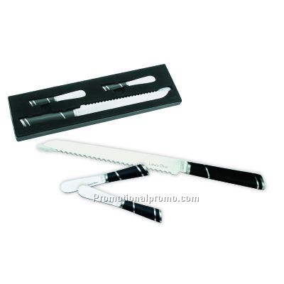 Delite Collection Bread Knife W/Spreaders