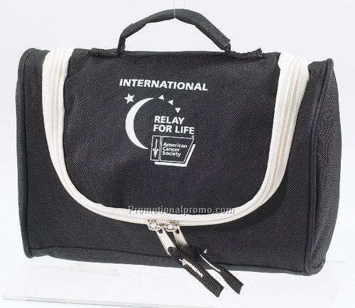 Deluxe Travel Organizer - Black/Unprinted