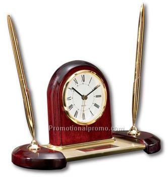 Desk Clock & Pen Set 9.5