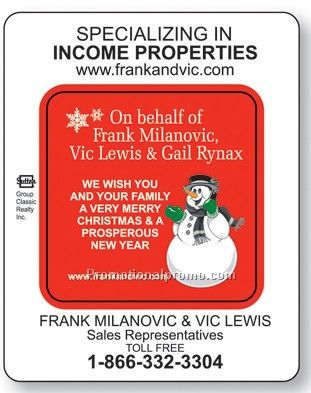 EASY ORDER PHOTO FRAME MAGNET 3x3.75- UP TO 4 STOCK JAY PANTONE COLOURS SPECIAL - 20 MIL THICKNESS