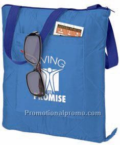 Fleece Blanket-in-a-Bag