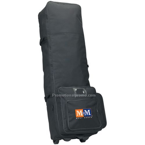 GOLF BAG COVER ON WHEELS