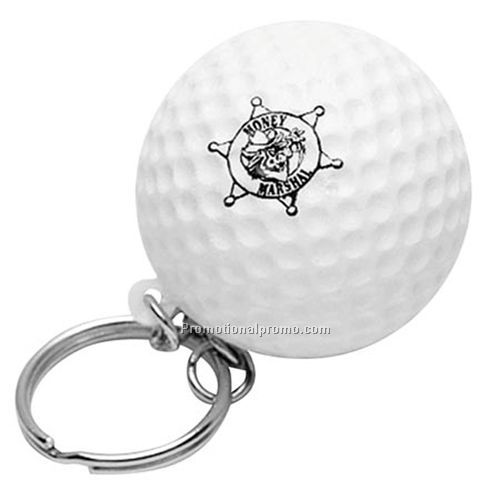 GOLF BALL KEY CHAIN