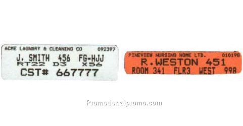 Garment Labeling Systems