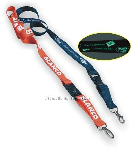 Glow in the dark Lanyard - 3/4