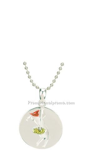Golf green Necklace