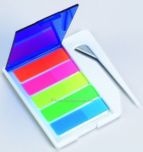HOUSE LETTER SLITTER WITH HIGHLIGHTER FLAGS