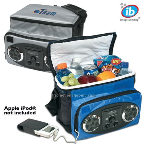 Ice44576Radio Expandable 12-Can Cooler