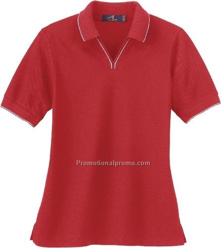 LADIES' NATIONAL JOHNNY COLLAR POLO