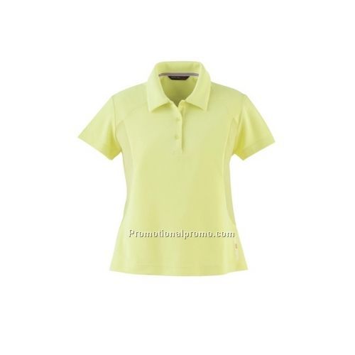 LADIES' POLYESTER PIQUE POLO WITH MESH