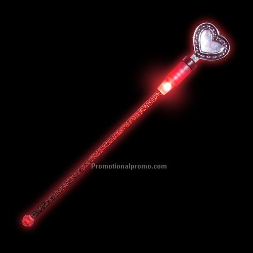 LED Stir Stick - Red Heart