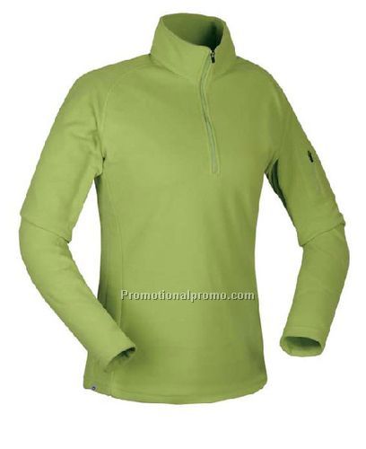 Ladies374081/4 Zip Eco Fleece