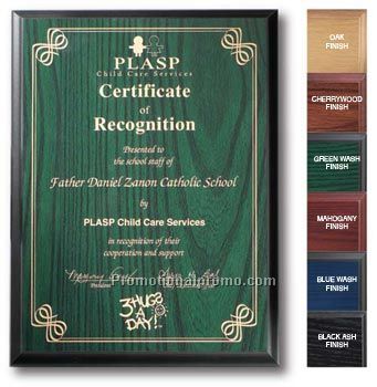 Lasered Laminate Plaque 9