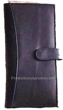 Long ticket wallet / Stonewash Cowhide