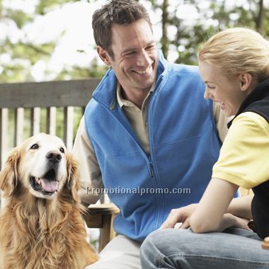 Men's Full Zip Unlined Microfleece Vest