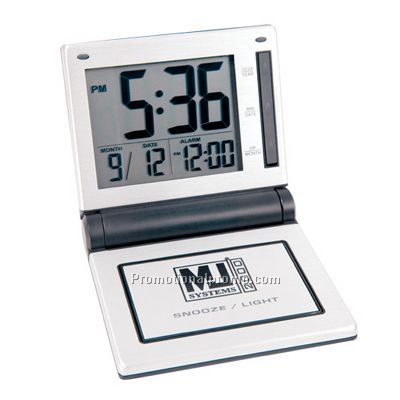 Metal Folding Alarm Clock
