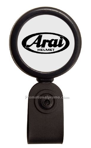 Mini Retractable Badge Reel with Metal Slip Clip