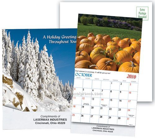 Mini Wall Calendar Before 9/1/09