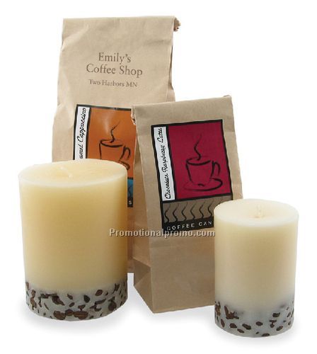 Mocha Java Large Coffee Bean Candle