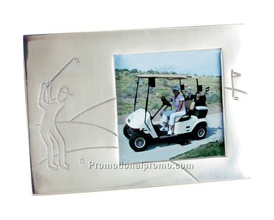 Mod pewter picture frame