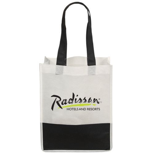 NON WOVEN 37197INI STRIPE37408TOTE