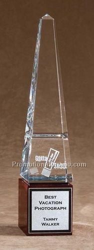 Optic Glass Obelisks