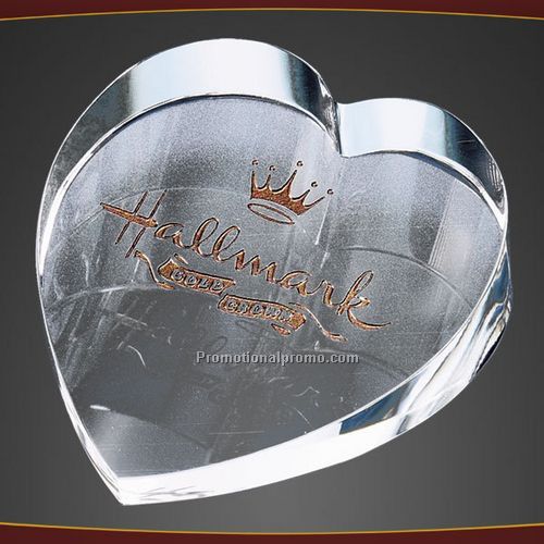 Optical Crystal Heart