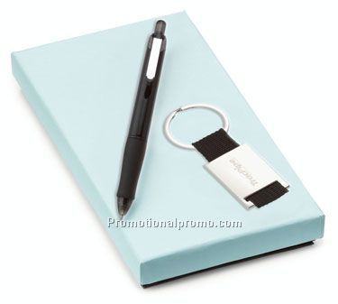Orbit Gel Pen & Nylon Key Ring Set - Colorplay