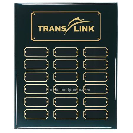 PERPETUAL PLAQUE - High Gloss Black/18 Plate