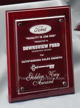 Piano Finished Canterbury Plaque - 8