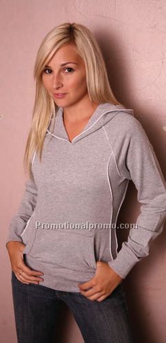 Piping Raglan L/S Pullover Hoodie