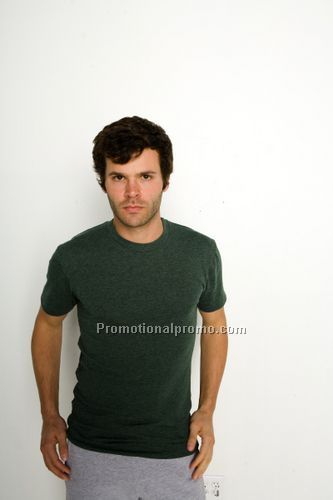 Poly-Cotton S/S Crew Neck