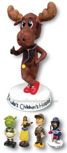 Polyresin Bobbing Head Doll