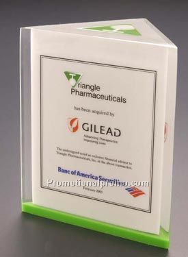 Prism w/ Colored Bottom & Double Cast