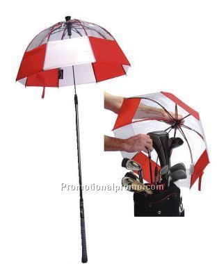 Rain Tek Golf Club Umbrella 38432Red/White