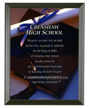 Rectangle Award Plaque - 9