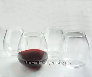 Red wine tumbler. S/4