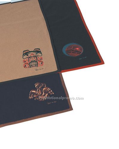 Robert Davidson Wool Blanket 38432Eagle/Navy